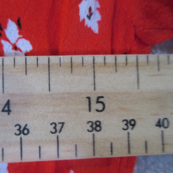 Brand new Mango Red Floral 3/4 sleeve midi dress - Picture 3 of 7